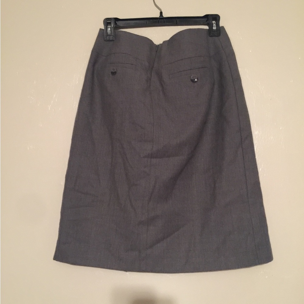 Gray skirt